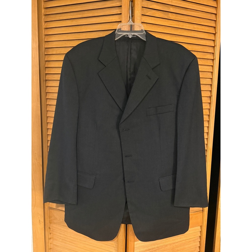 Nino Cerruti Emile Vintage 2 Piece Suit 100% Wool Tailored Italian Office Era